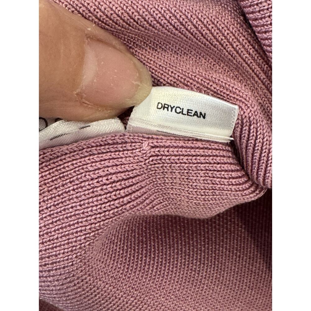 Ann Taylor Mauve Ribbed Mock Neck Sleeveless Tank Top Small NWT - Picture 5 of 5